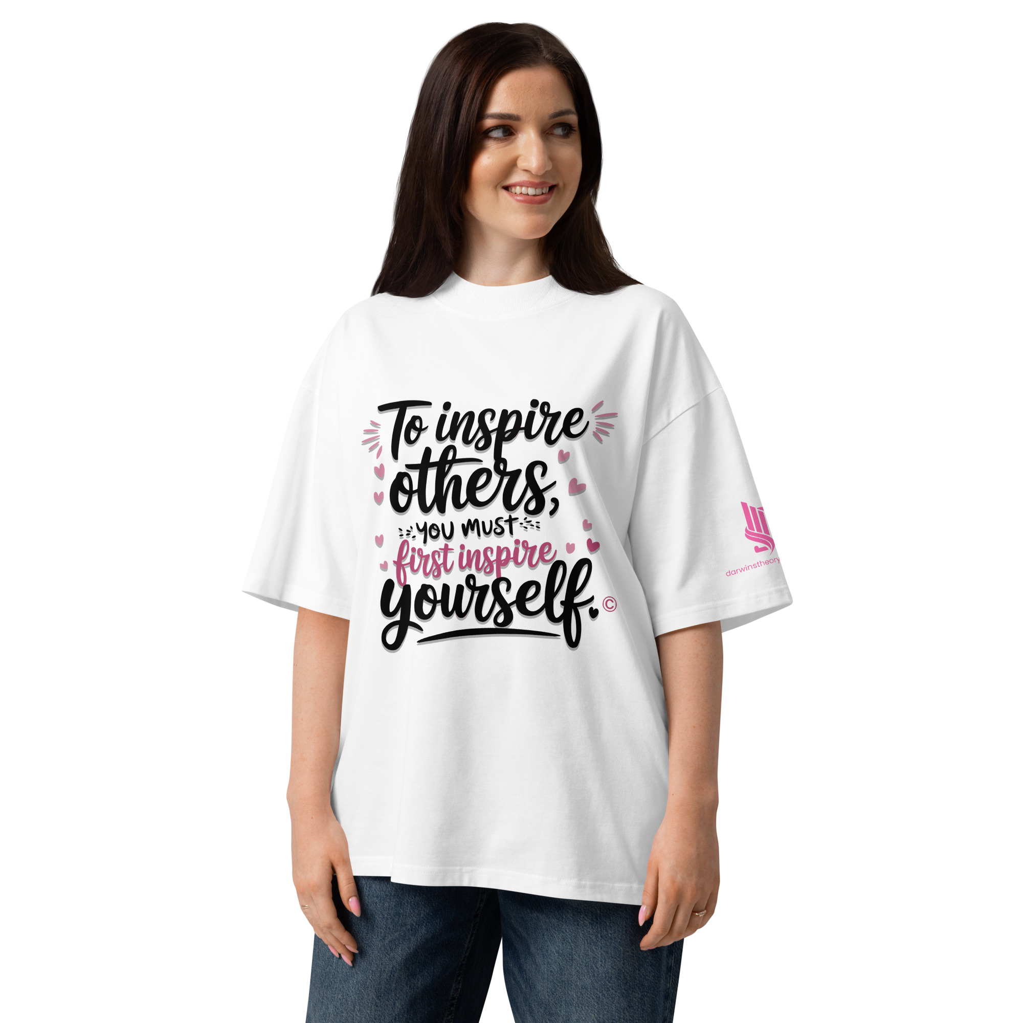 INSPIRE OTHERS • Unisex Organic Oversized Stanley/Stella t-shirt - Image 5