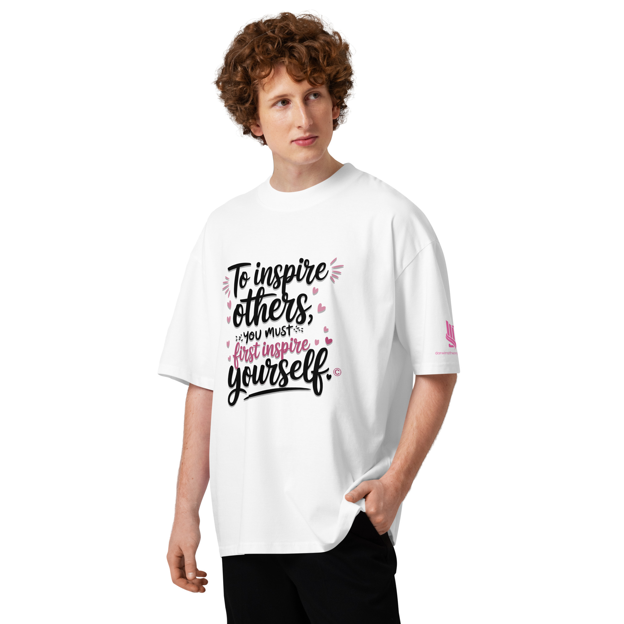 INSPIRE OTHERS • Unisex Organic Oversized Stanley/Stella t-shirt - Image 8