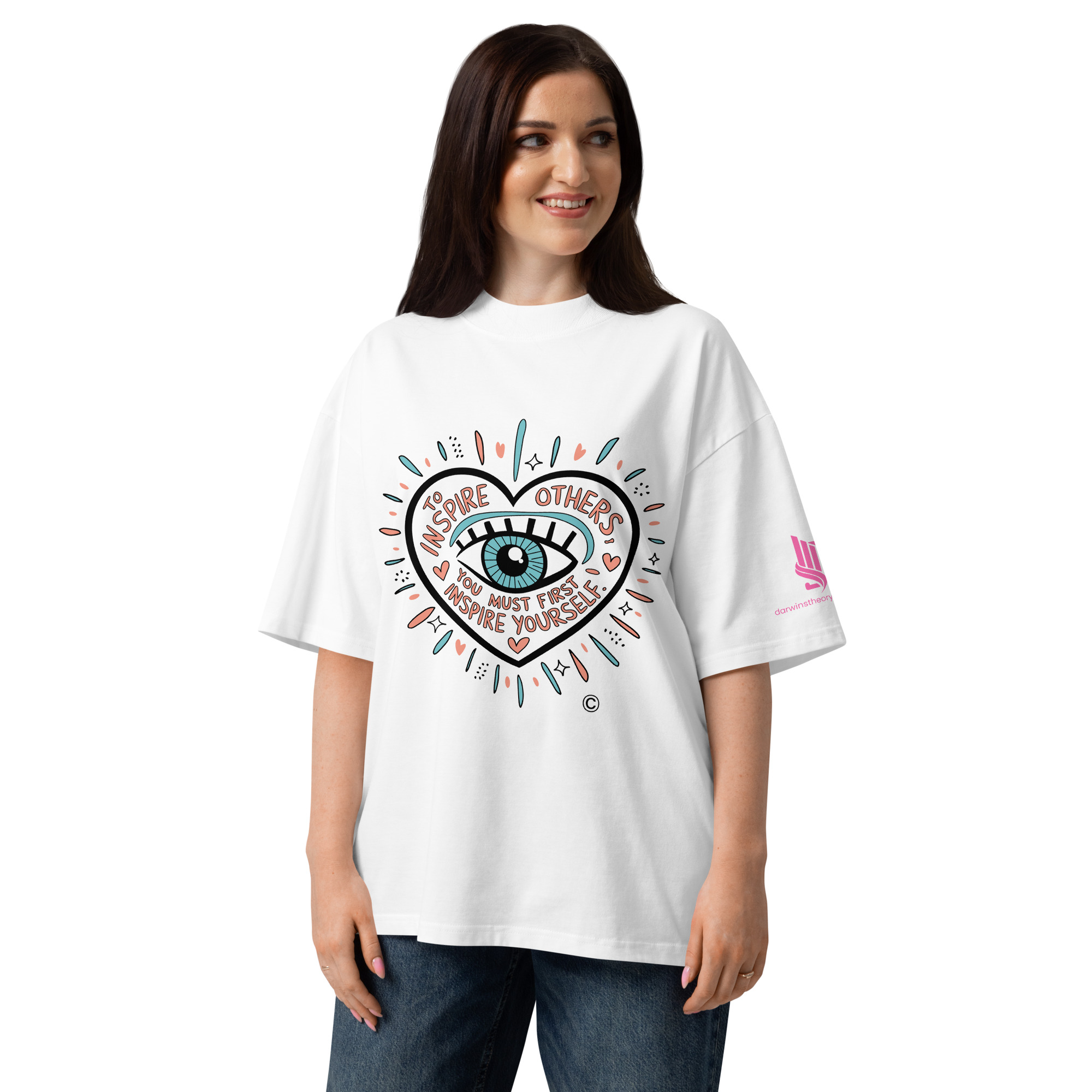 INNER VISION • Unisex Organic Oversized Stanley/Stella t-shirt - Image 5