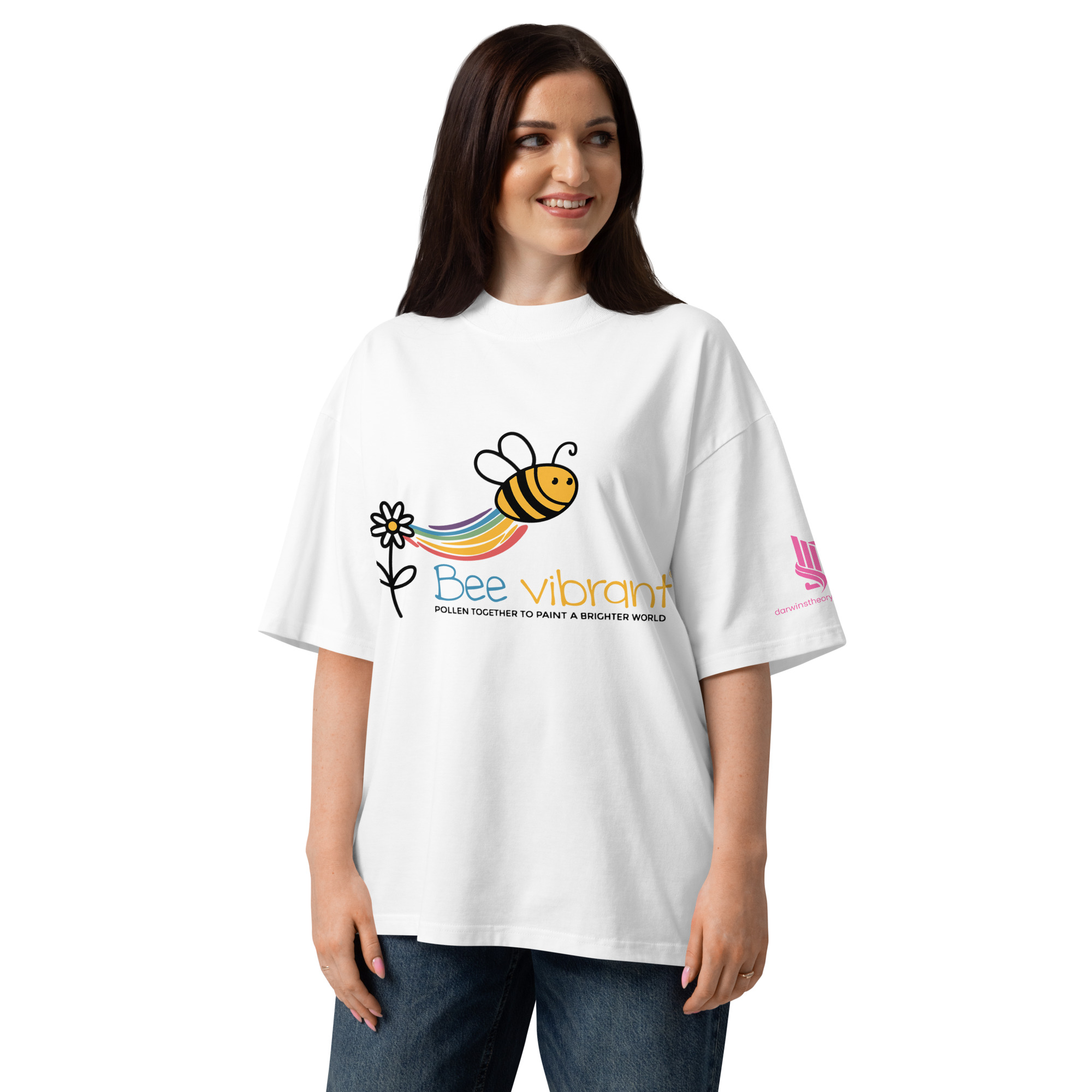 BEE VIBRANT • Unisex Organic Oversized Stanley/Stella t-shirt - Image 8