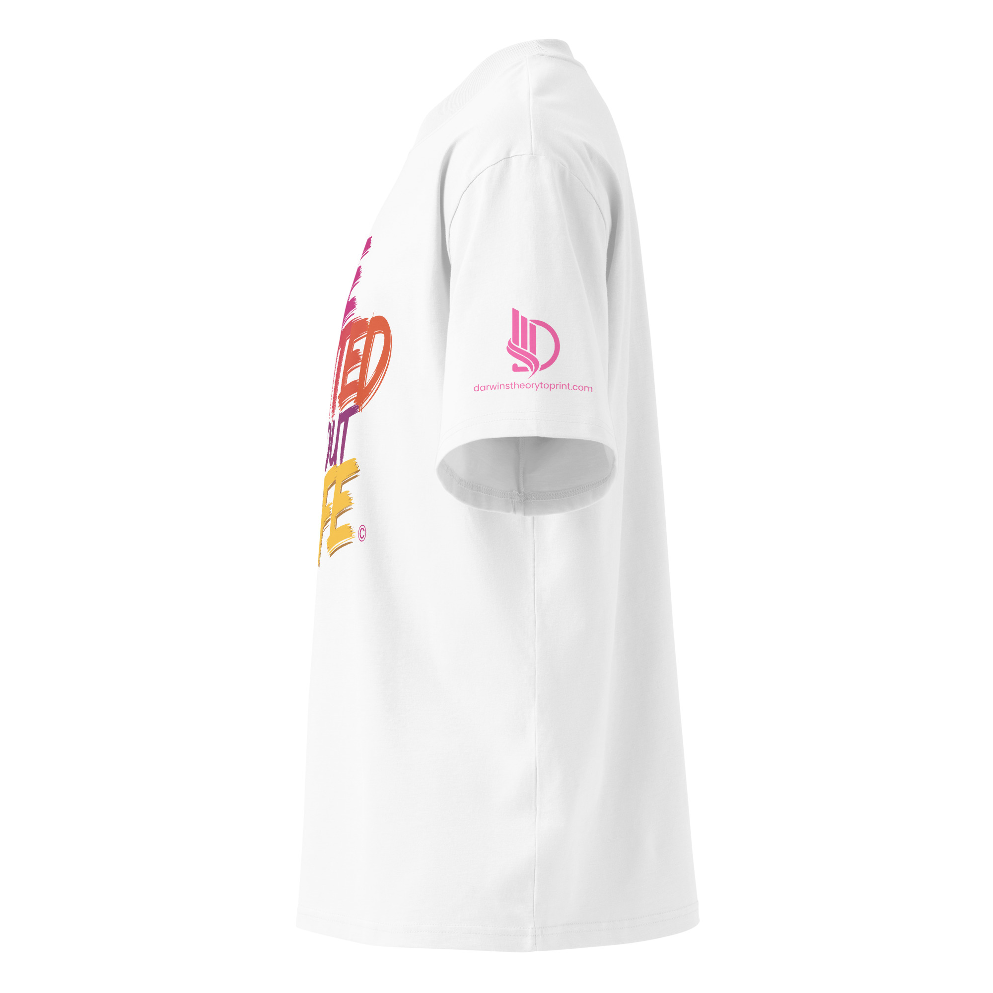EXCITED ABOUT LIFE • Unisex Organic Oversized Stanley/Stella t-shirt - Image 3