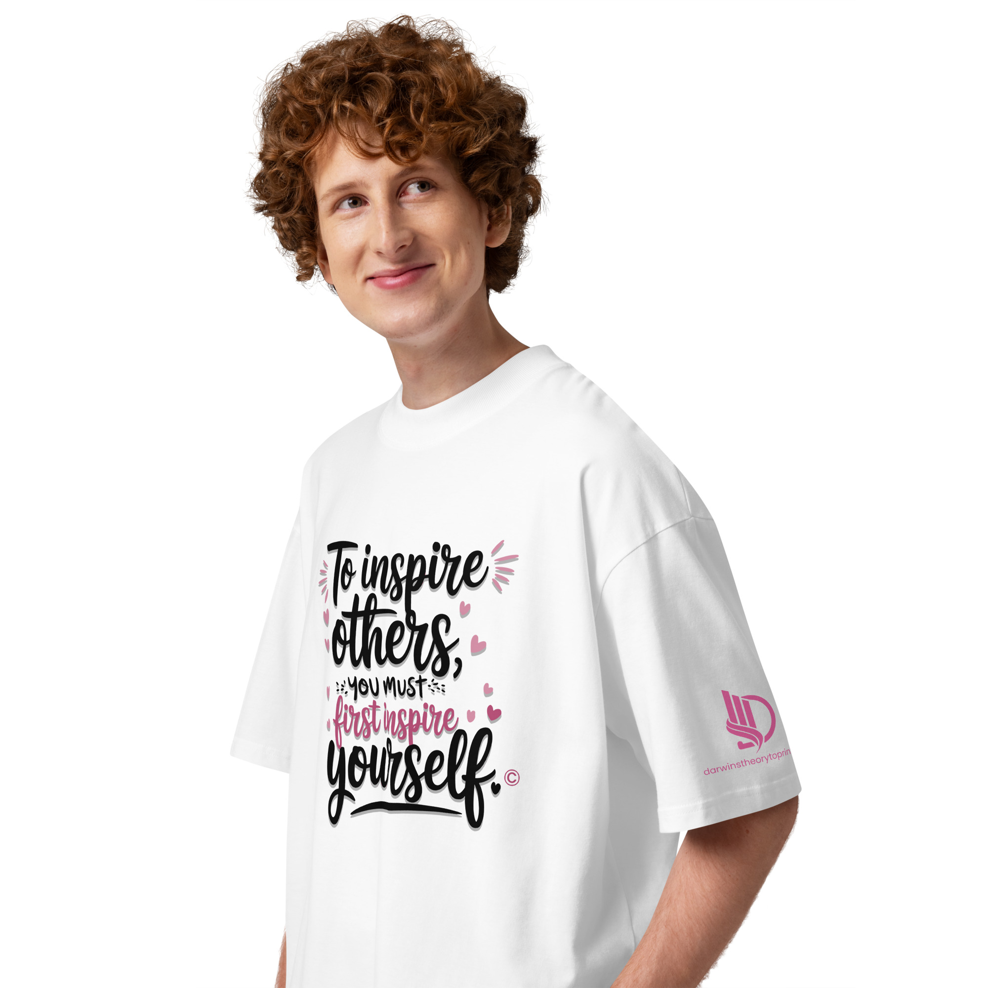 INSPIRE OTHERS • Unisex Organic Oversized Stanley/Stella t-shirt - Image 7
