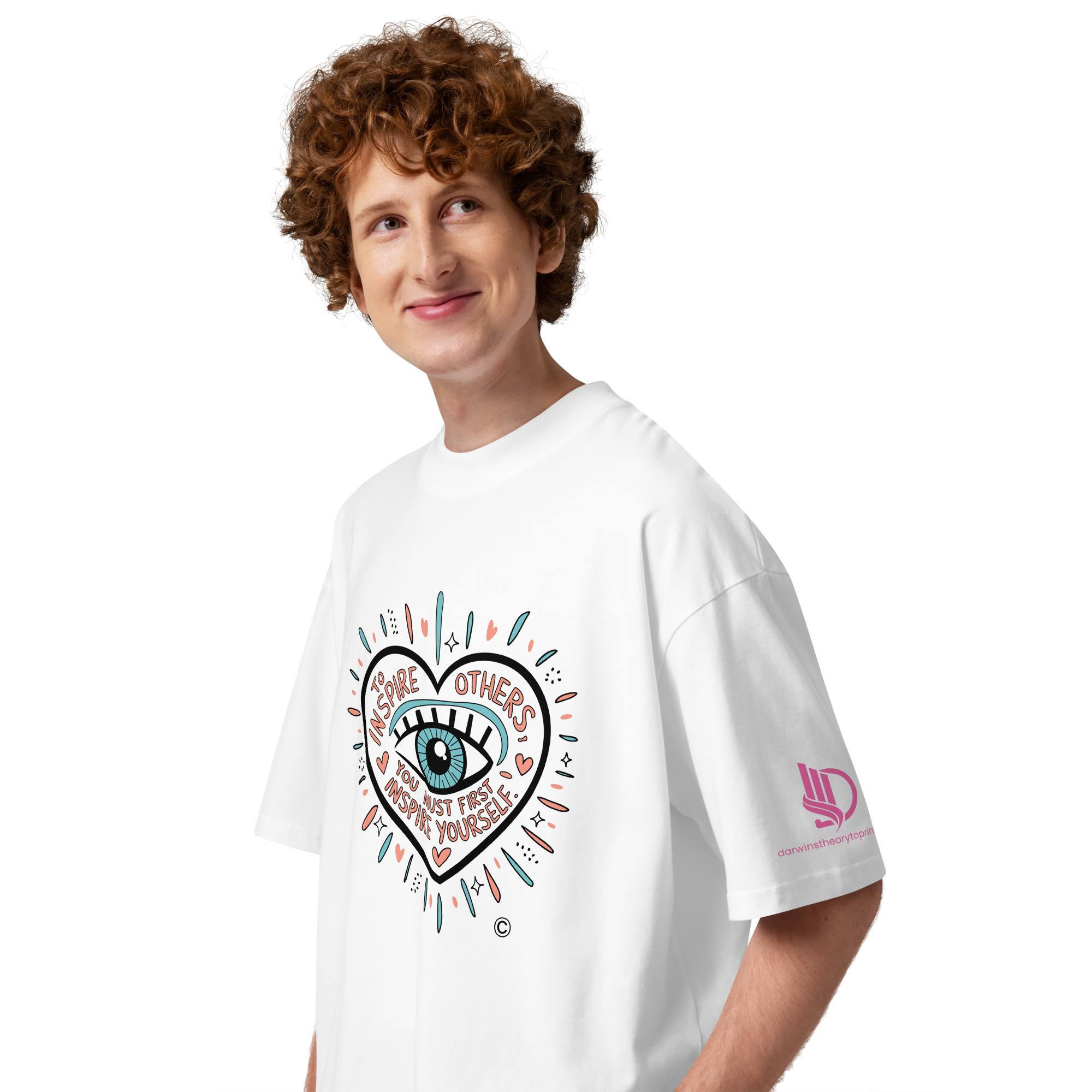 INNER VISION • Unisex Organic Oversized Stanley/Stella t-shirt - Image 7
