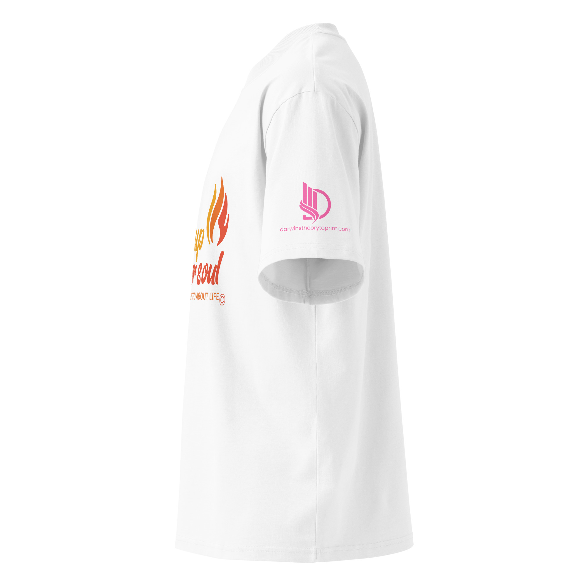 LIGHT UP YOUR SOUL • Unisex Organic Oversized Stanley/Stella t-shirt - Image 3