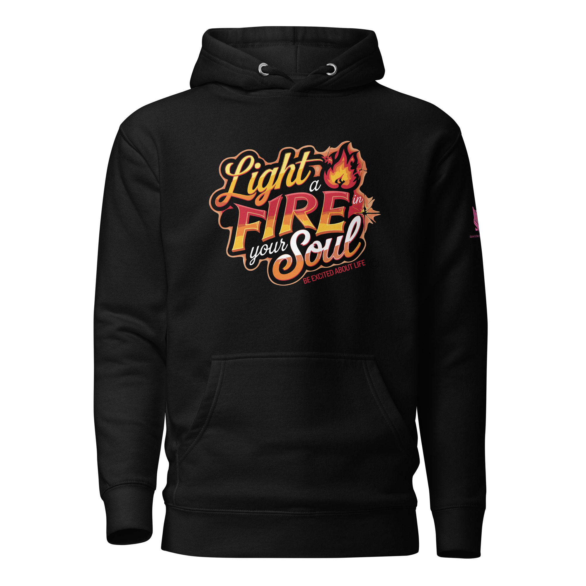 LIGHT A FIRE • Unisex Cozy Everyday Hoodie - Image 2
