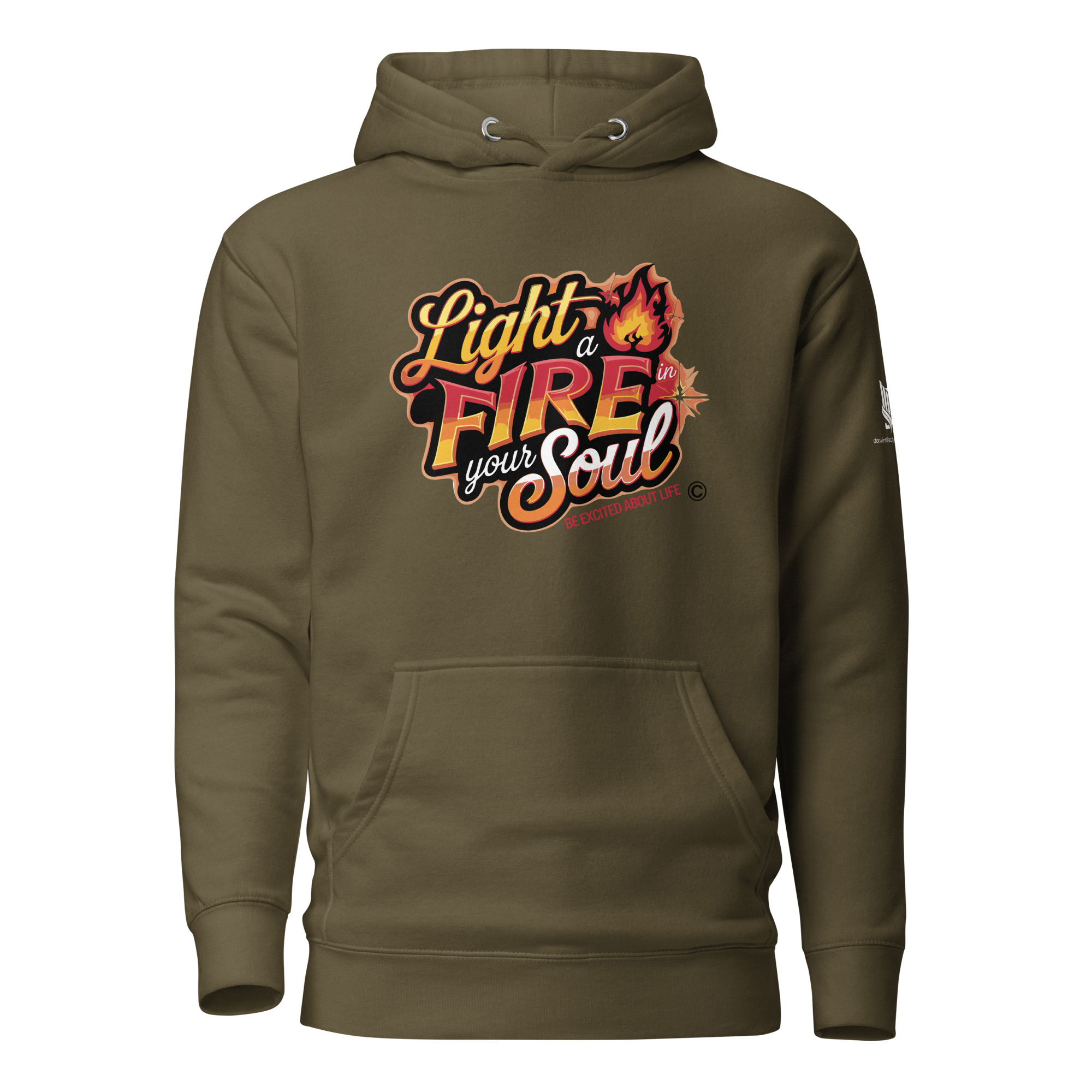 LIGHT A FIRE • Unisex Cozy Everyday Hoodie - Image 5