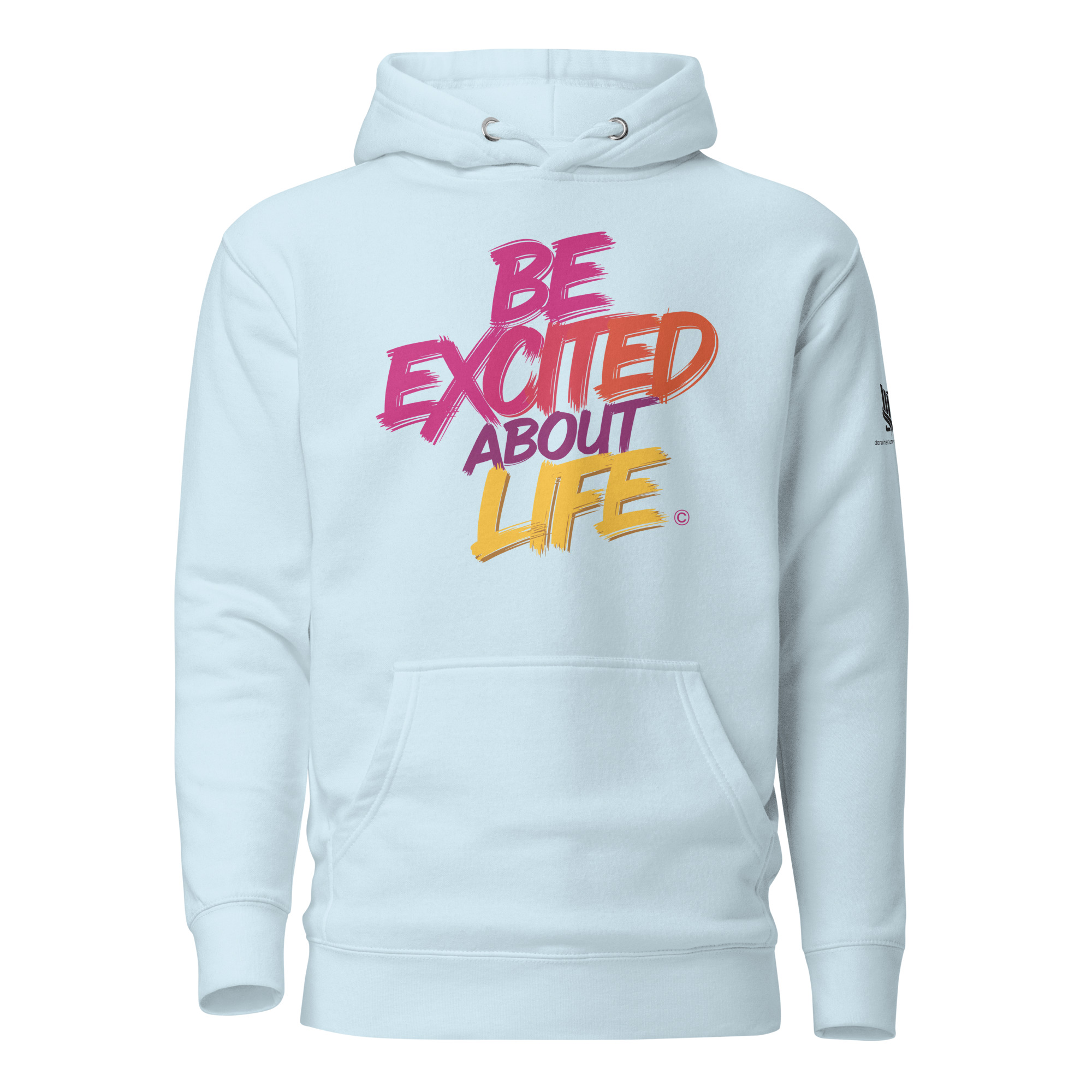 EXCITED ABOUT LIFE • Unisex Cozy Everyday Hoodie - Image 11