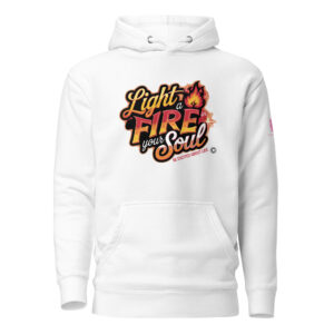 LIGHT A FIRE • Unisex Cozy Everyday Hoodie