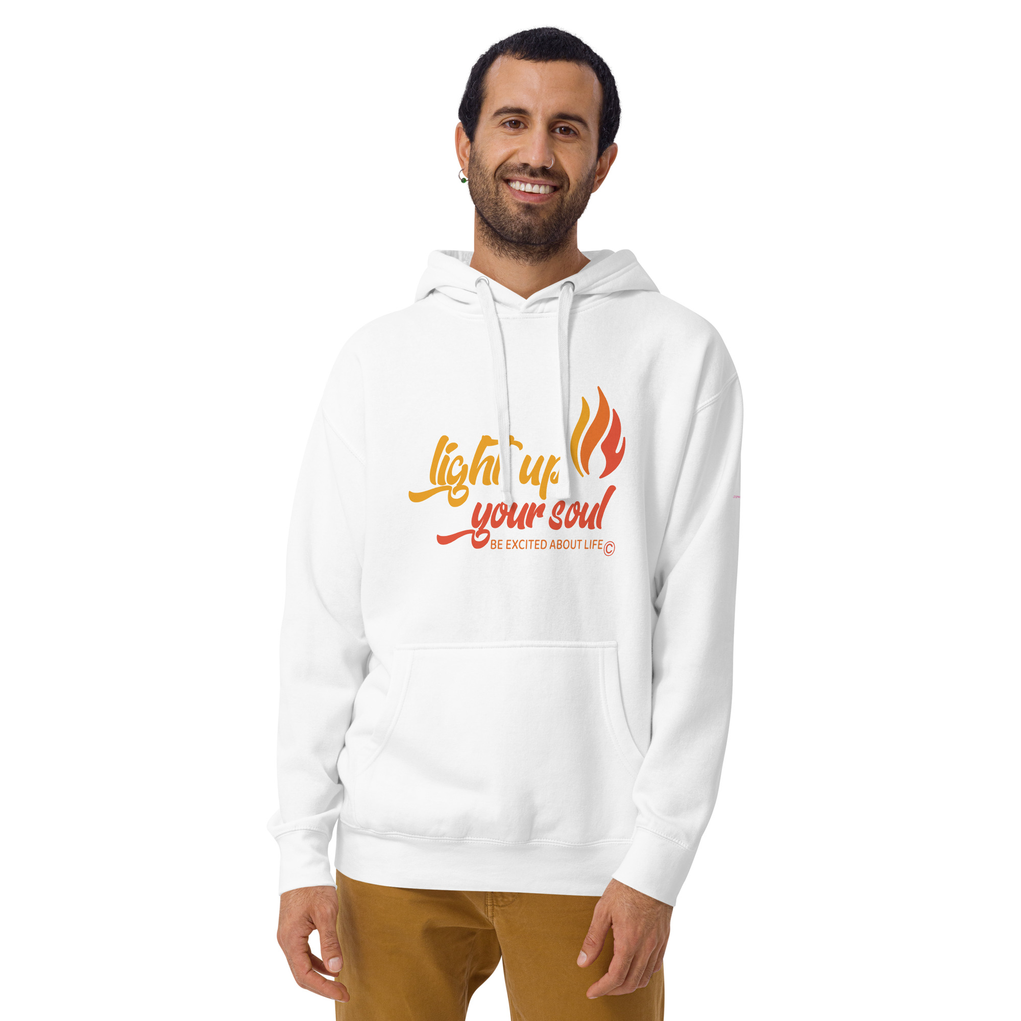 LIGHT UP YOUR SOUL • Unisex Cozy Everyday Hoodie - Image 17
