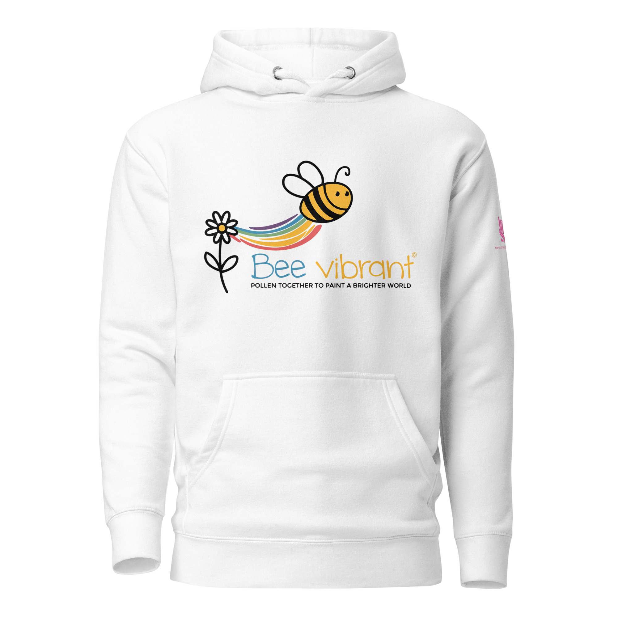 BEE VIBRANT • Unisex Cozy Everyday Hoodie