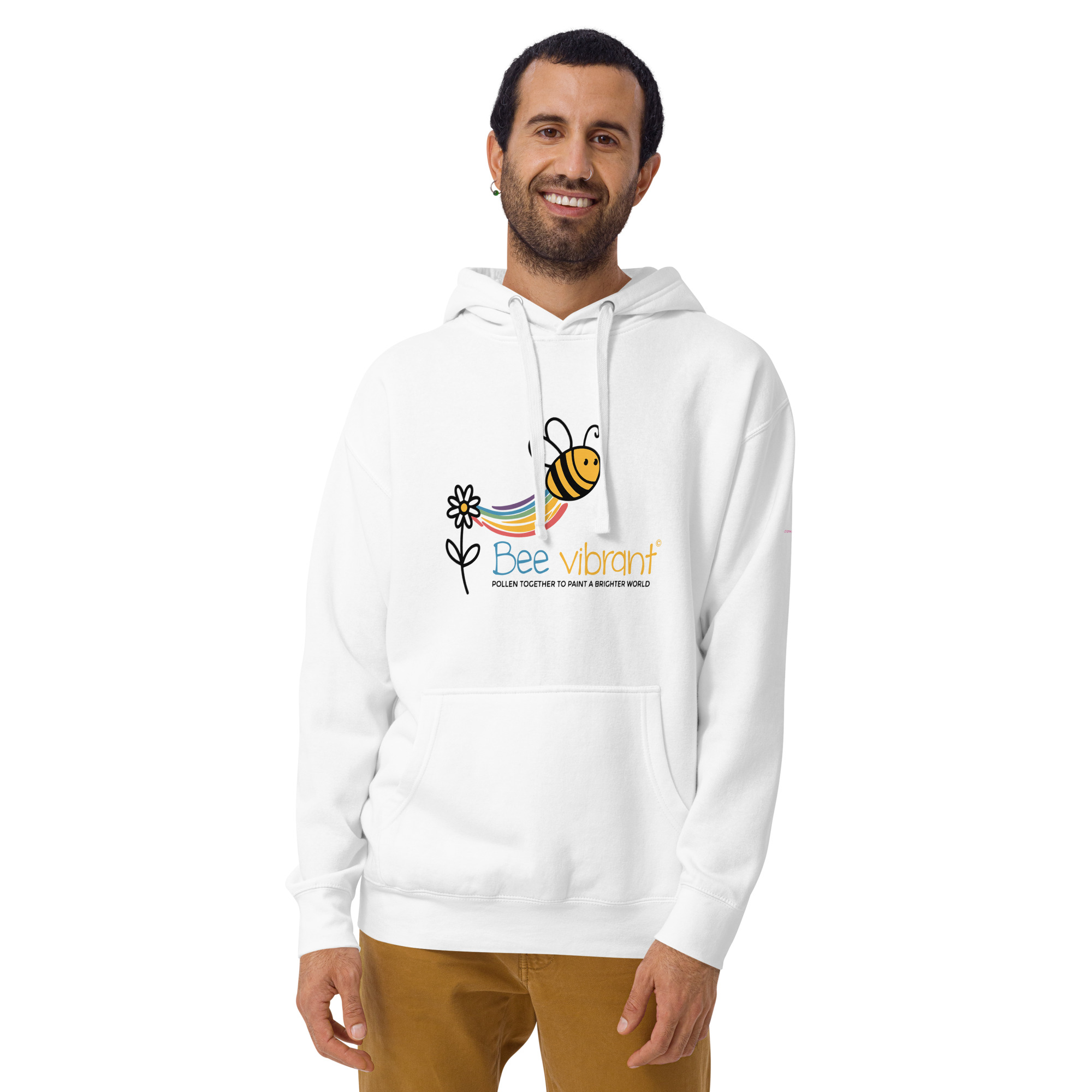 BEE VIBRANT • Unisex Cozy Everyday Hoodie - Image 11
