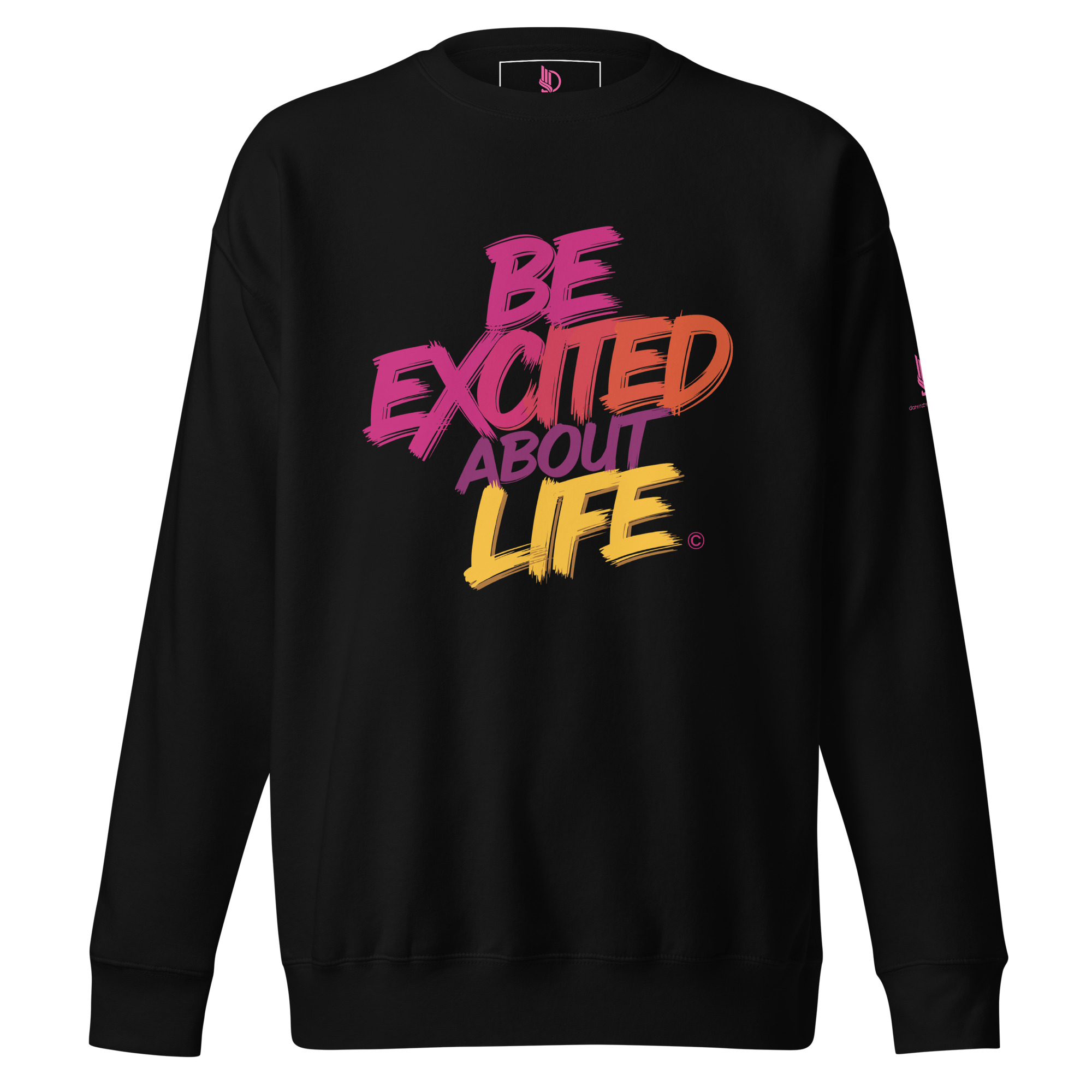 EXCITED ABOUT LIFE • Unisex Classic Sweatshirt - Image 8