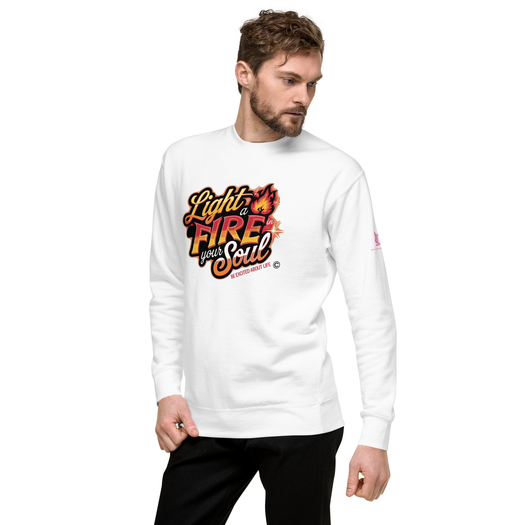 LIGHT A FIRE • Unisex Classic Sweatshirt - Image 12