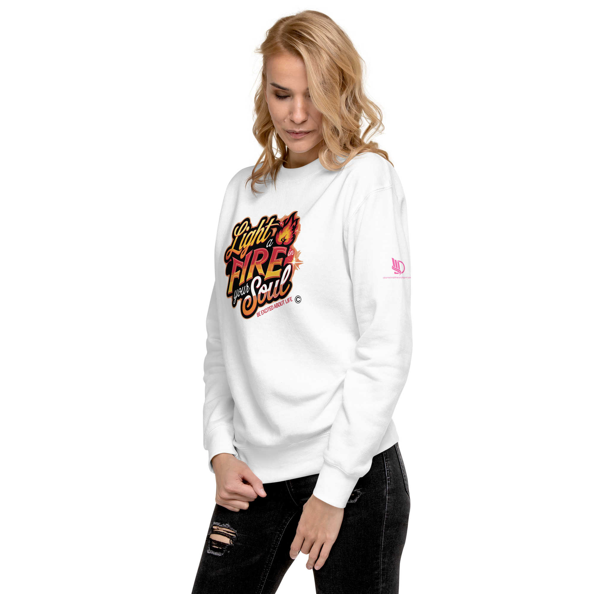 LIGHT A FIRE • Unisex Classic Sweatshirt - Image 14